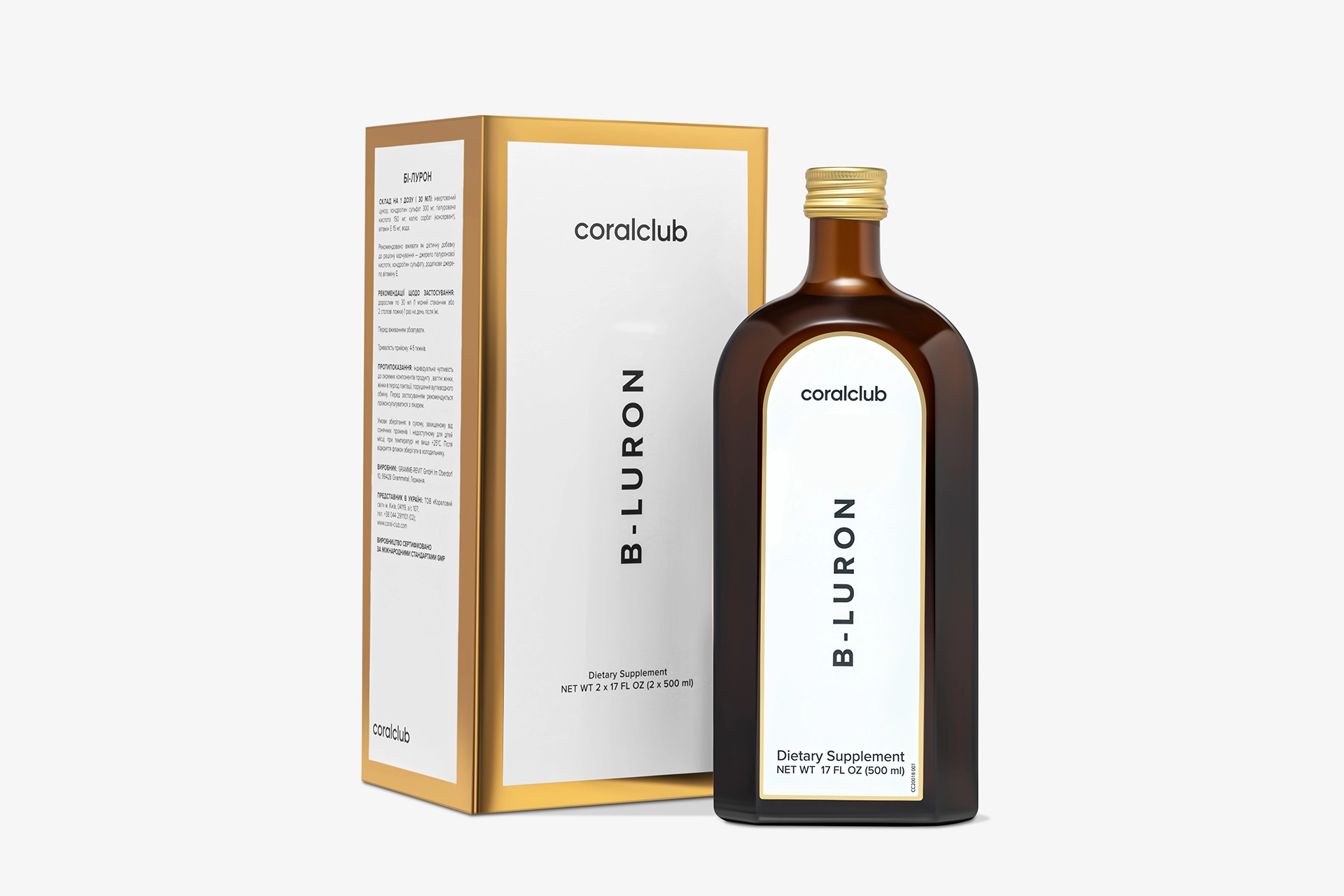 B-Luron Kondroitin Sülfat ve Hyaluronik Asit İçeren Takviye Edici Gıda