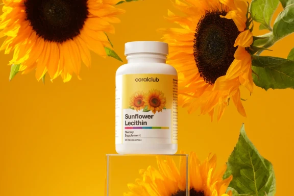 Coral Sunflower Lecithin Lesitin İçeren Takviye Edici Gıda